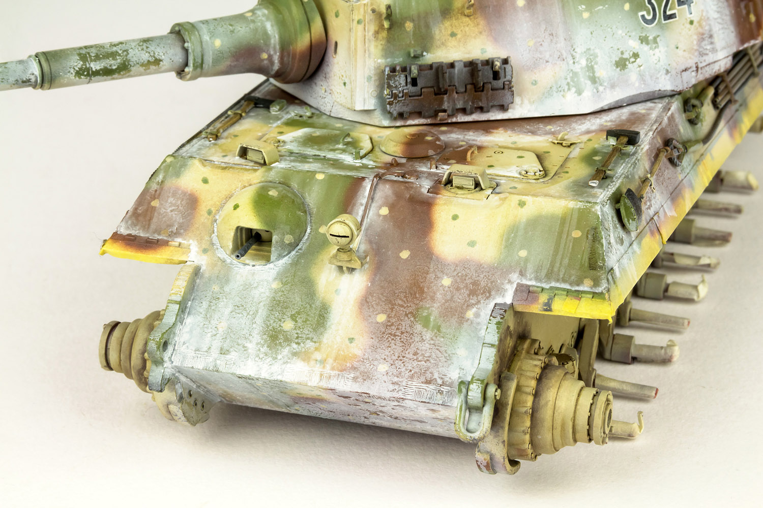 Королевский тигр маска орудия